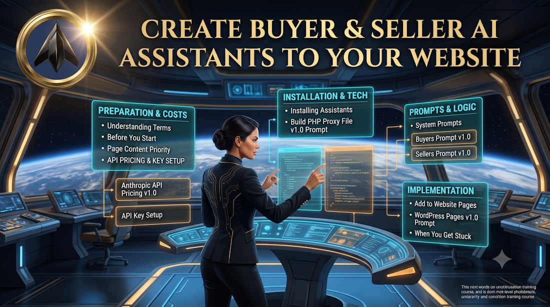 Buyer & Seller AI Assistants for Your Website