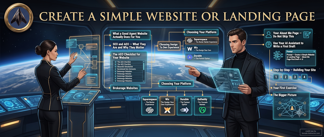Simple Website Landing Page