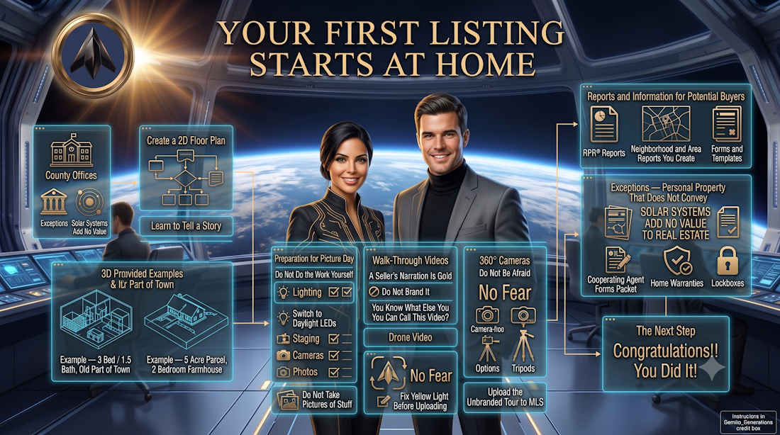 Your First Listing Starts at Home